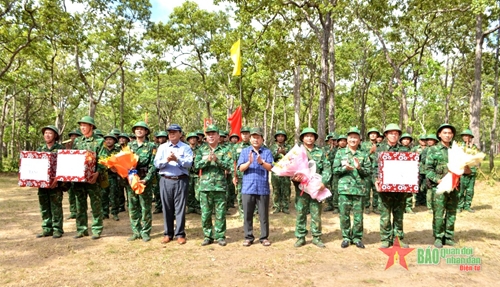 Bộ đội Biên phòng tỉnh Đắk Lắk tổ chức diễn tập chiến thuật đồn biên phòng